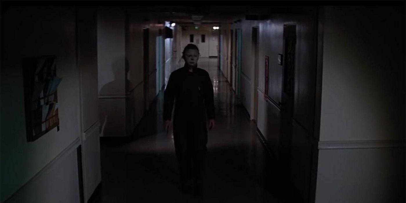 Michael prowls the halls of the hospital.