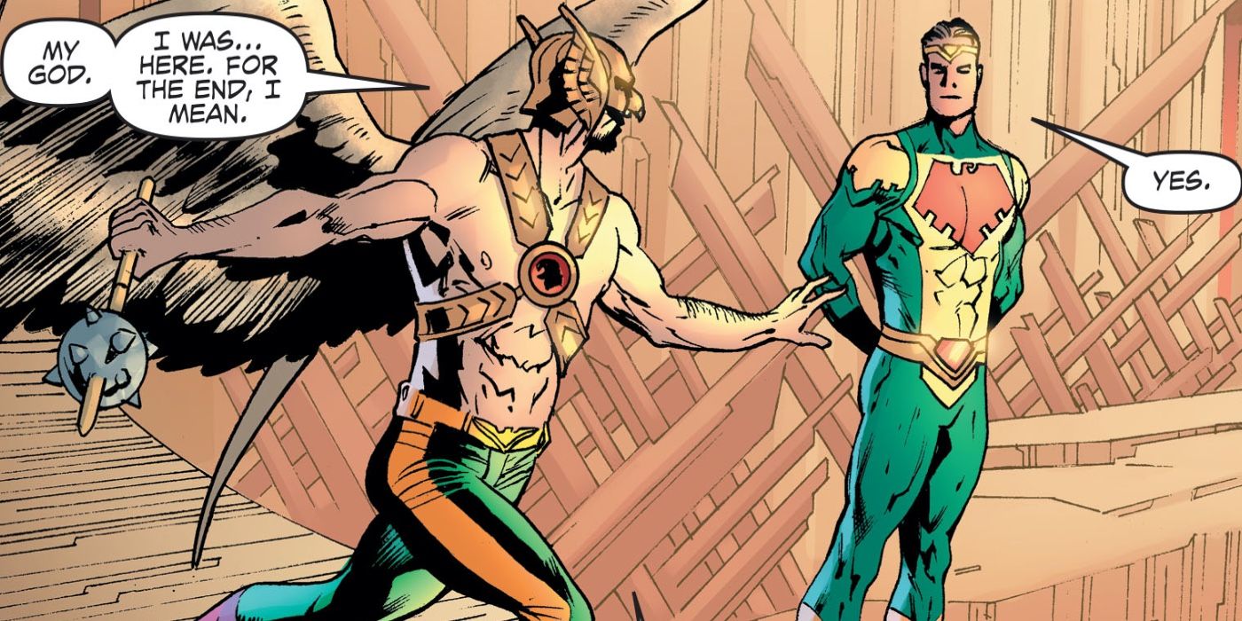 Hawkman is Technically a Secret Survivor of Krypton