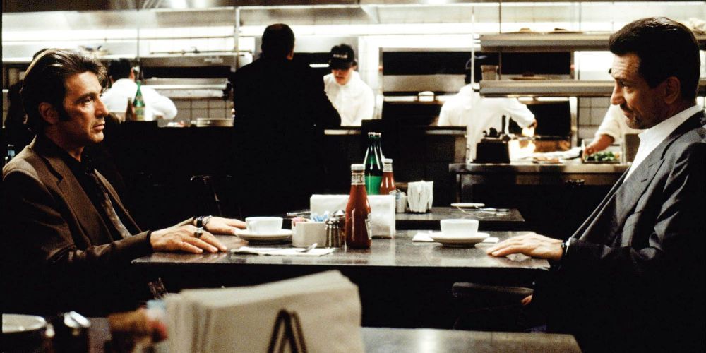 Heat Pacino And De Niro in the Diner Scene