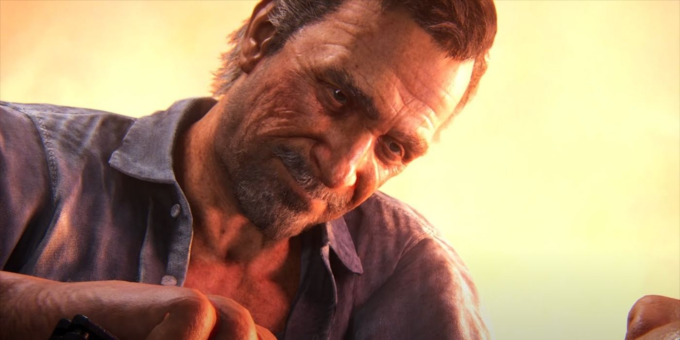 Hector threatens Sam in Uncharted 4: A Thief's End