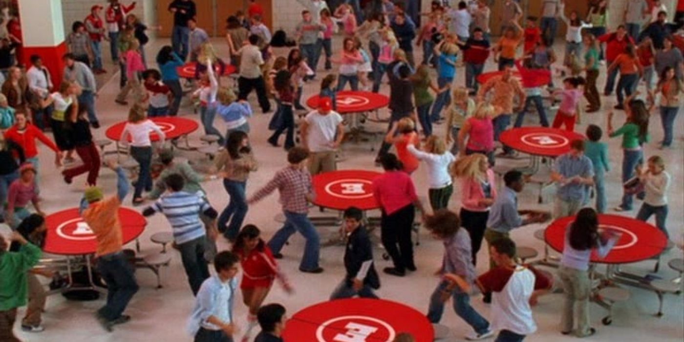 The cafeteria as seen in HSM