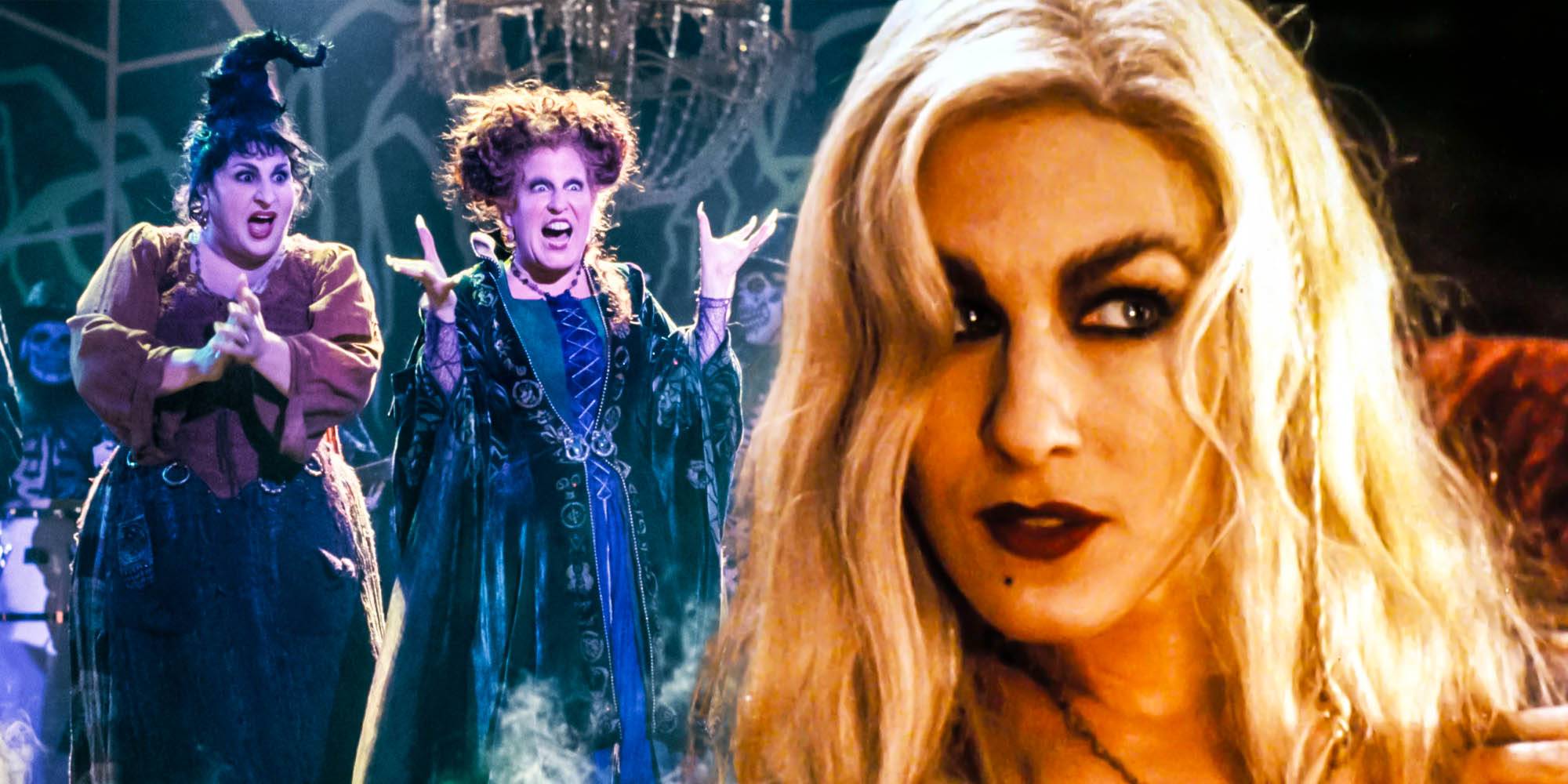 Sarah jessica parker eyebrows hocus pocus 2