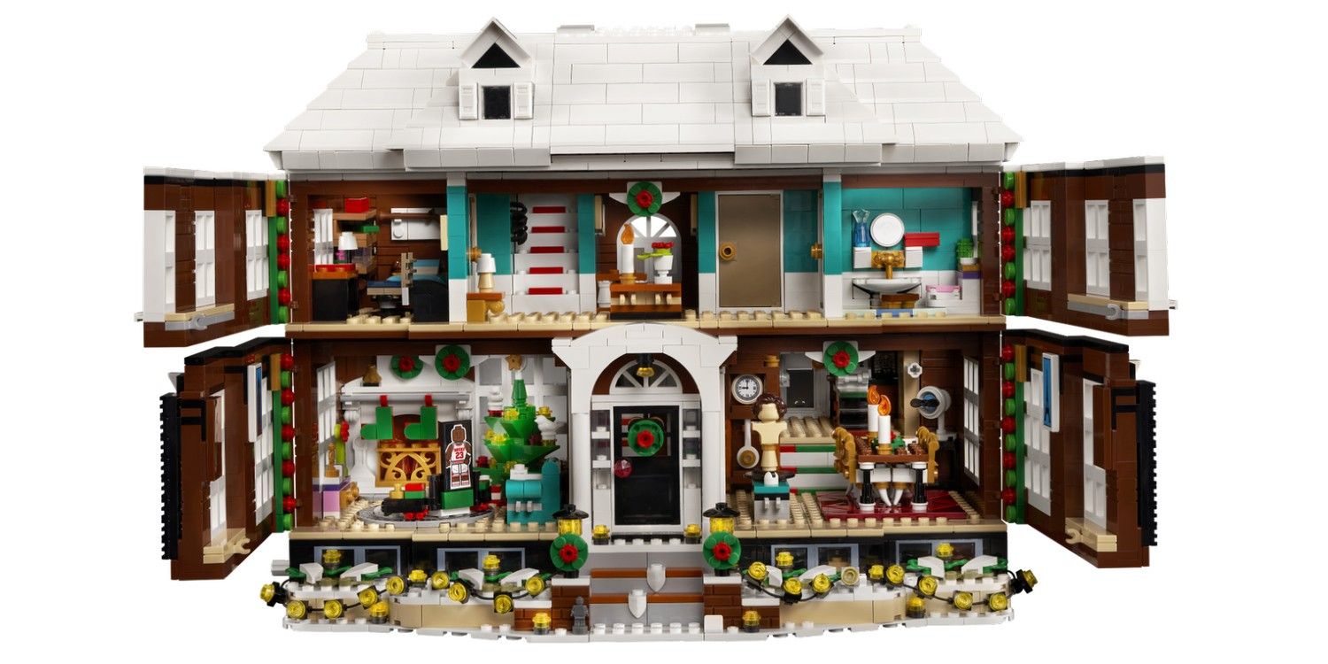 Home Alone house LEGO set interior