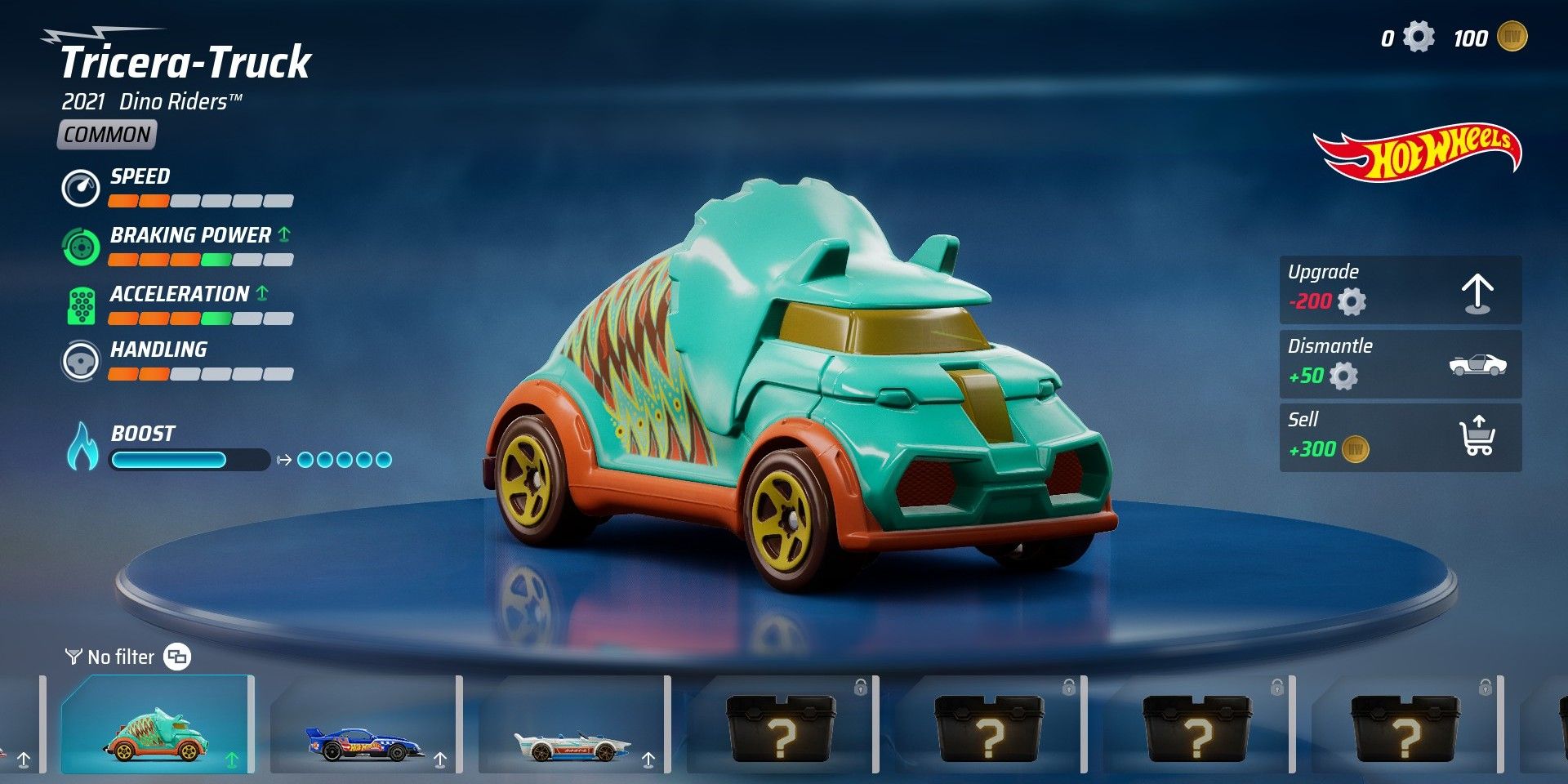 Hot Wheels Unleashed Tricera-Truck