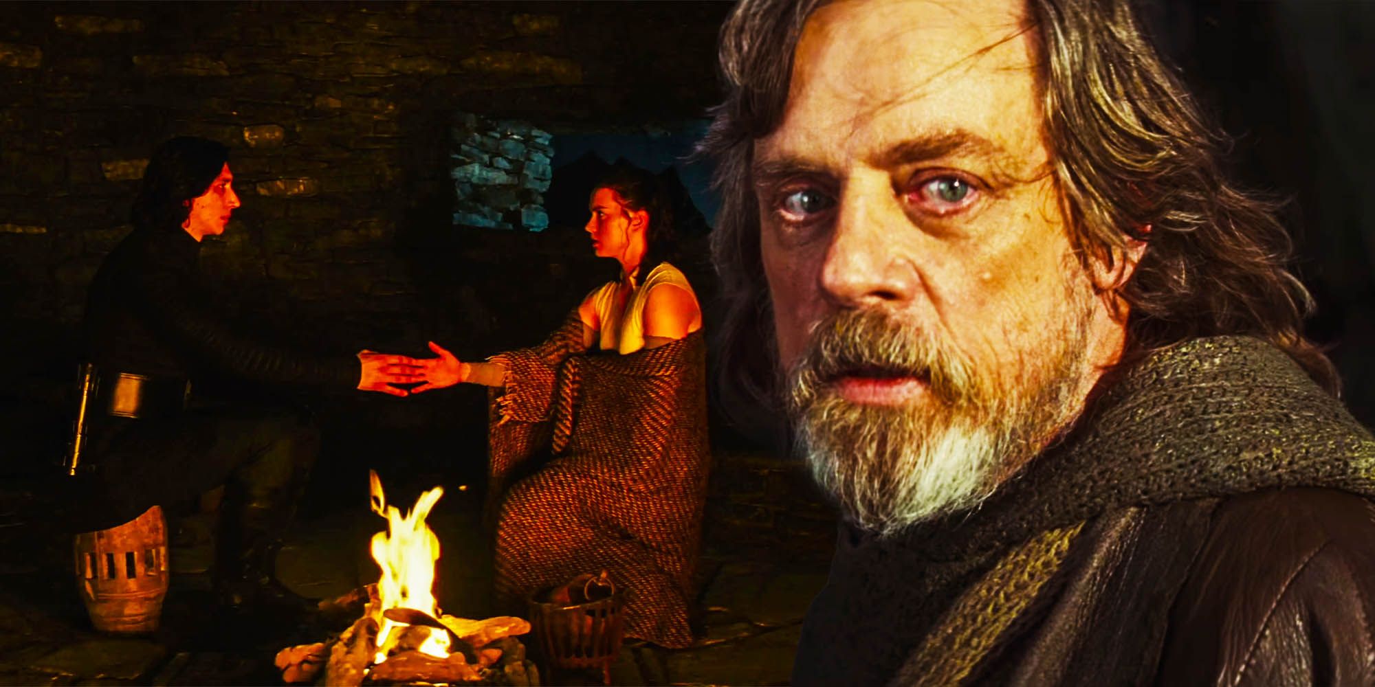 How Luke Skywalker was able to Rey and Kylo Rens force connection star wars the last jedi