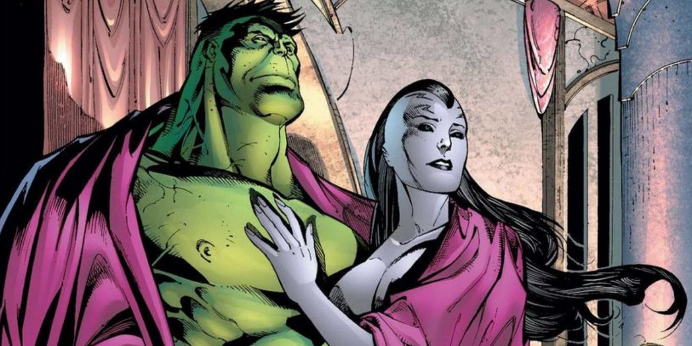 Hulk and Cairea married on Sakaar.