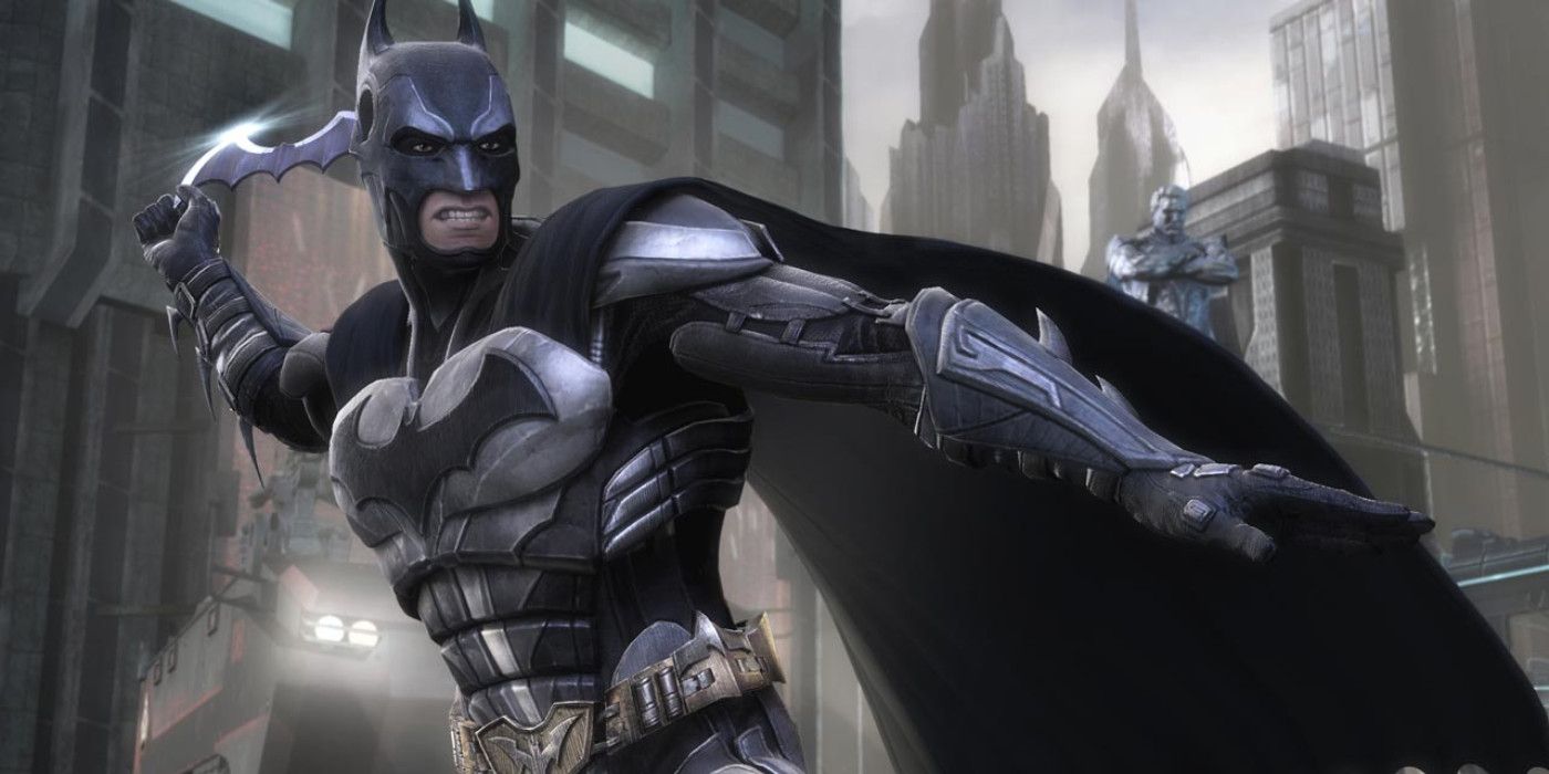 Screenshot of Batman from Injustice Gods Among Us