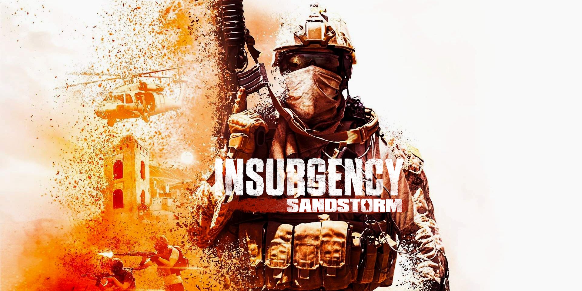 Insurgency Sandstorm Cover Art with Centered Logo