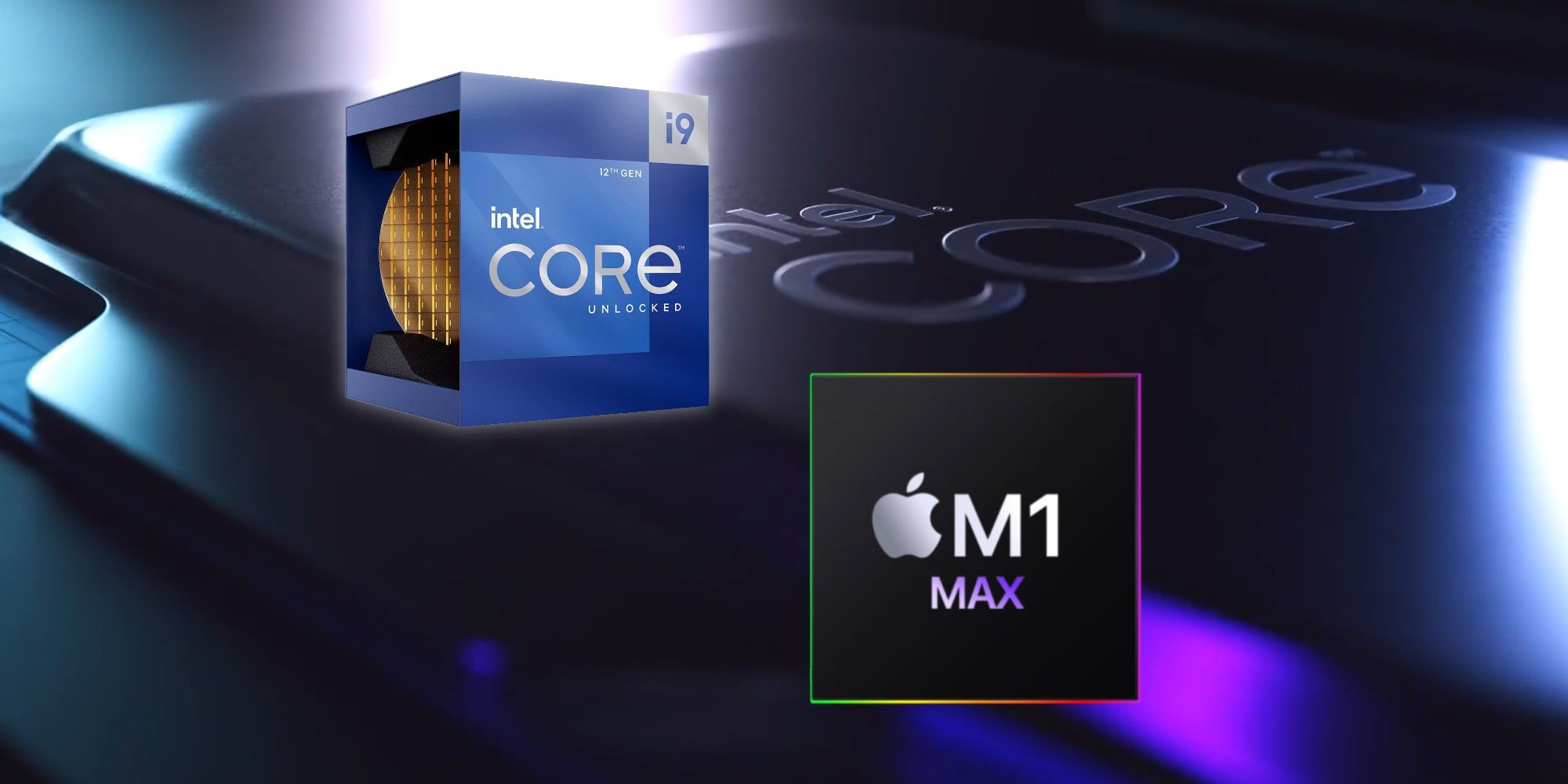 Intel Core i9 And Aple M1 Max Chips Processors