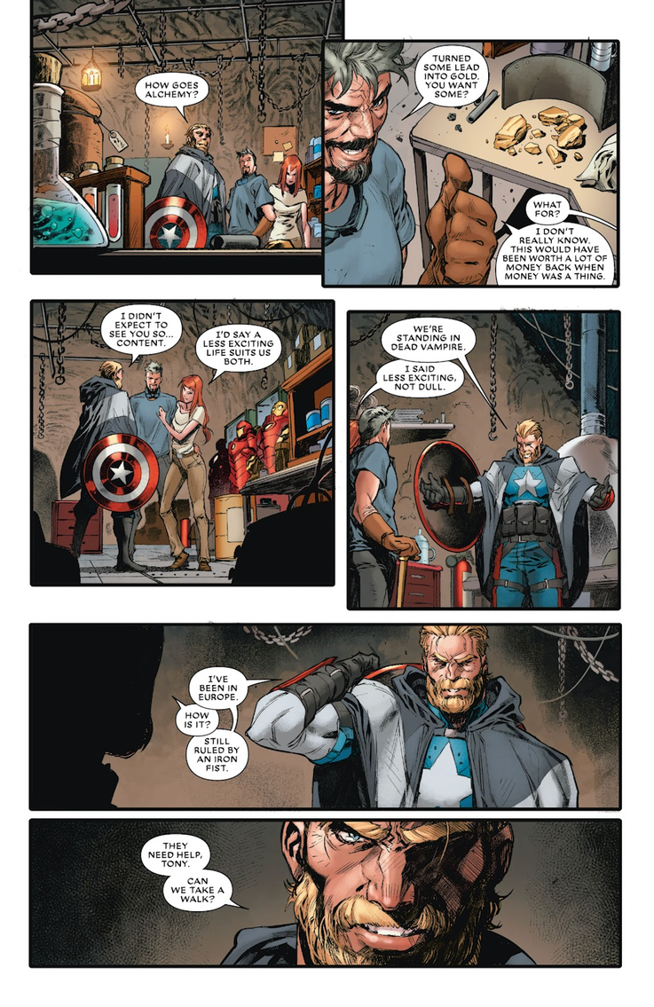 Avengers: Endgame Has Now Inspired The Iron Man Comics In A Positive Way! 5 Marvel Comics