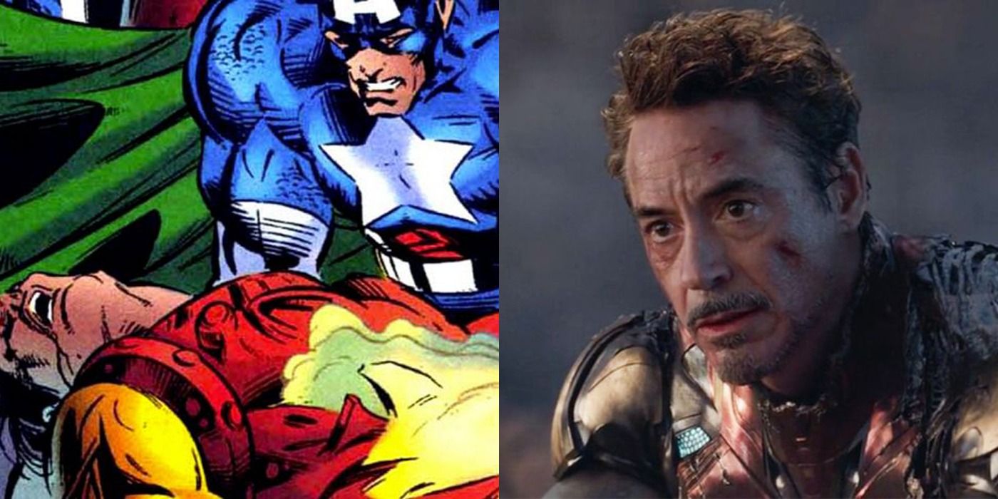 Iron Man dies in the comics and the movies.
