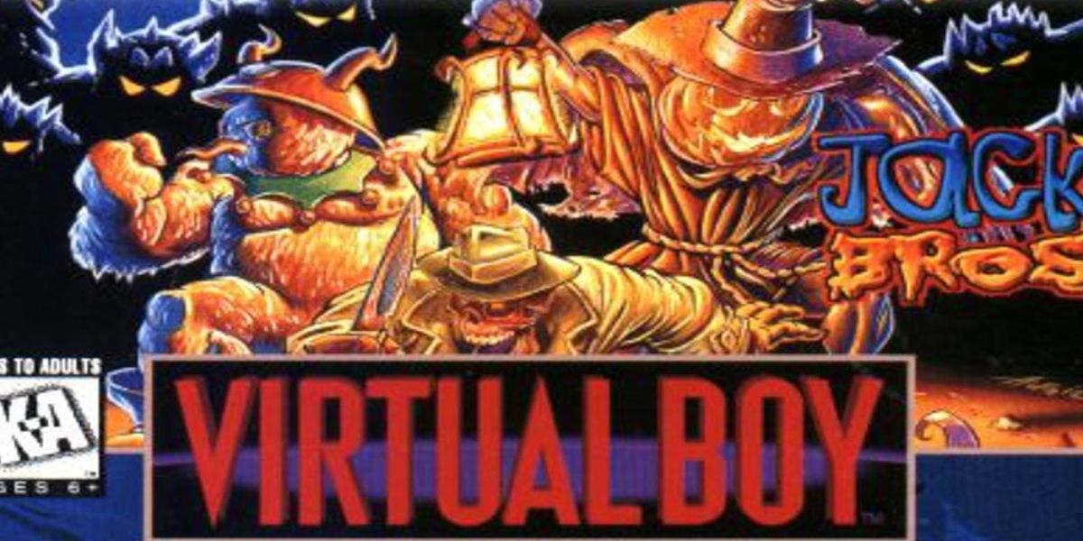 Box art for Jack Bros. for Nintnedo's Virtual Boy.
