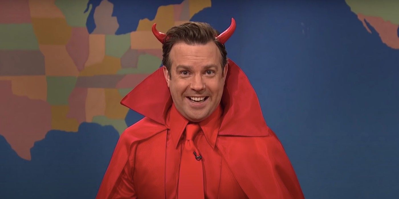 Jason Sudeikis on Weekend Update as The Devil