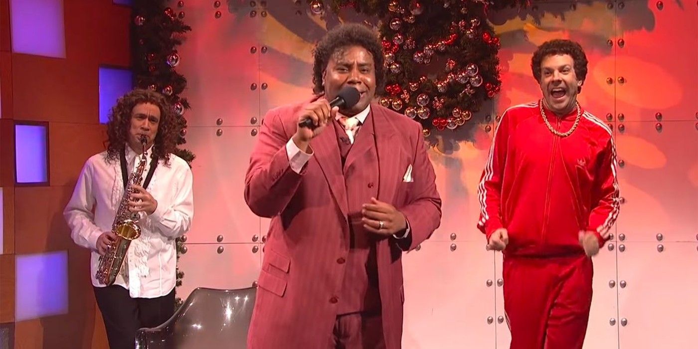 Fred Armisen, Kenan Thompson, and Jason Sudeikis in What Up With That on SNL