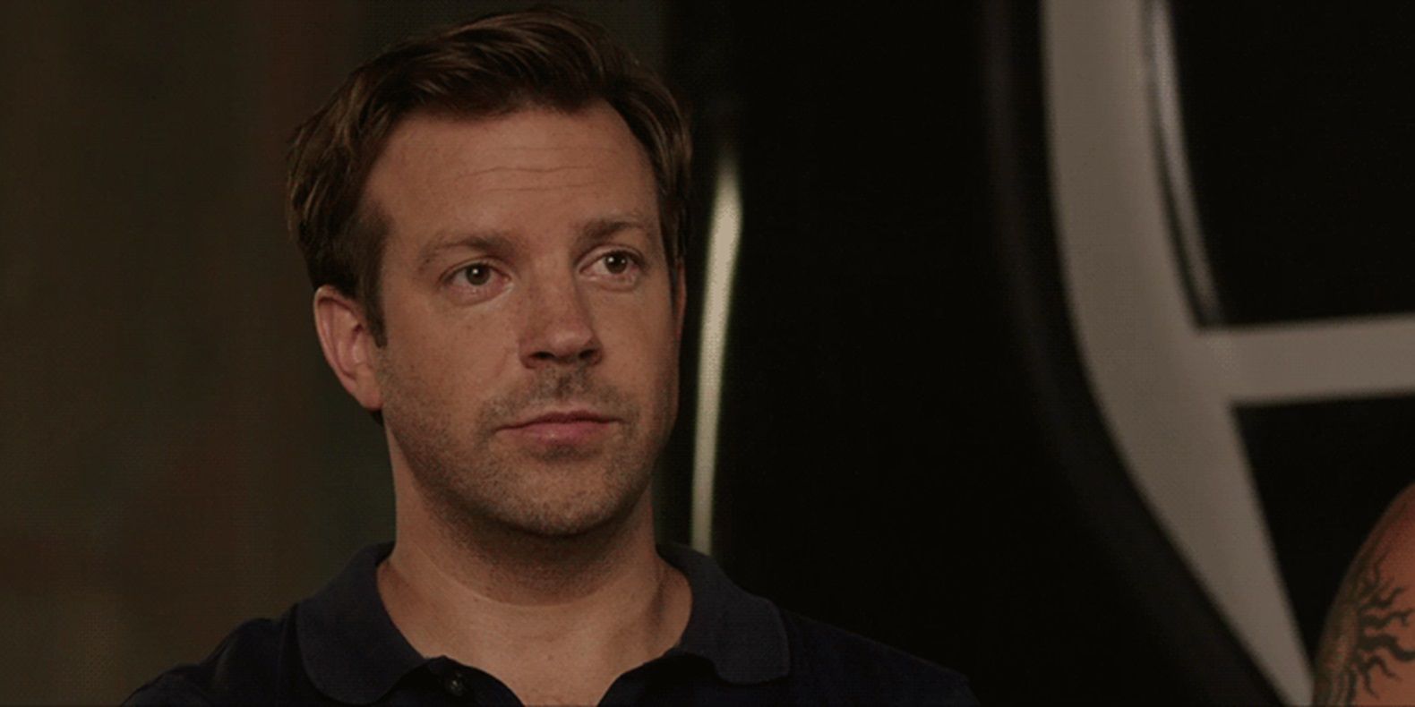 Jason Sudeikis in a warehouse in We're the Millers