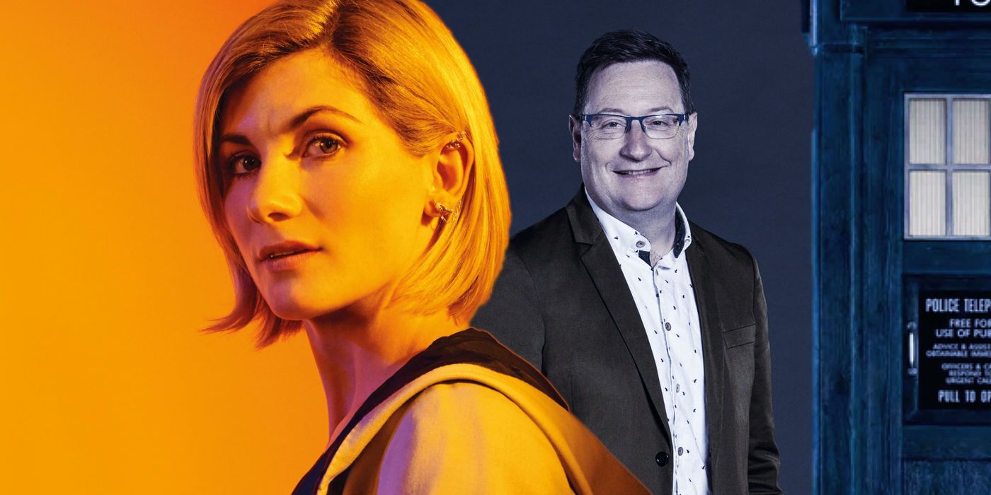 Jodie Whittaker and Chris Chibnall Doctor Who