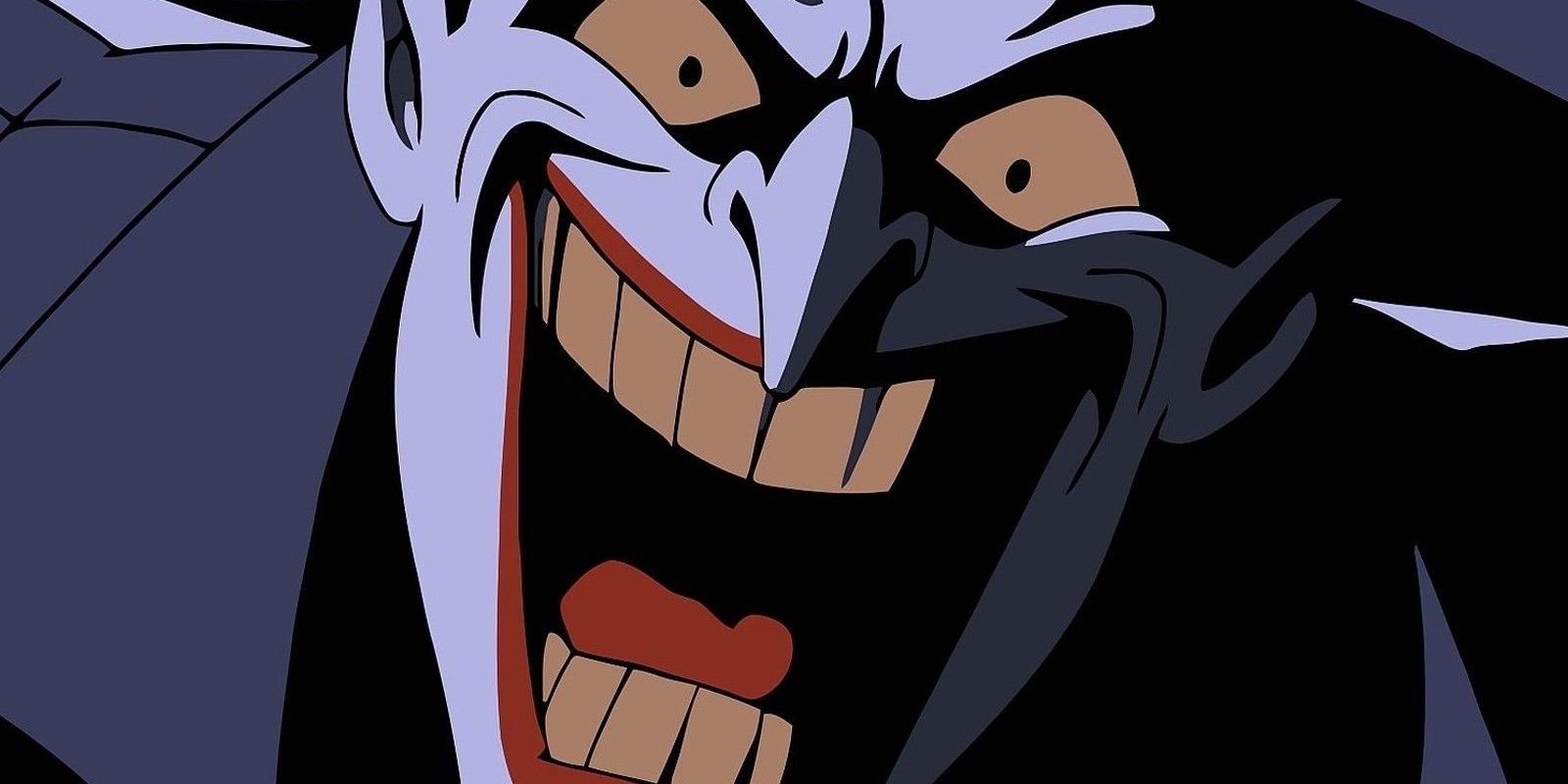 Joker laughing in Batman: The Animated Series