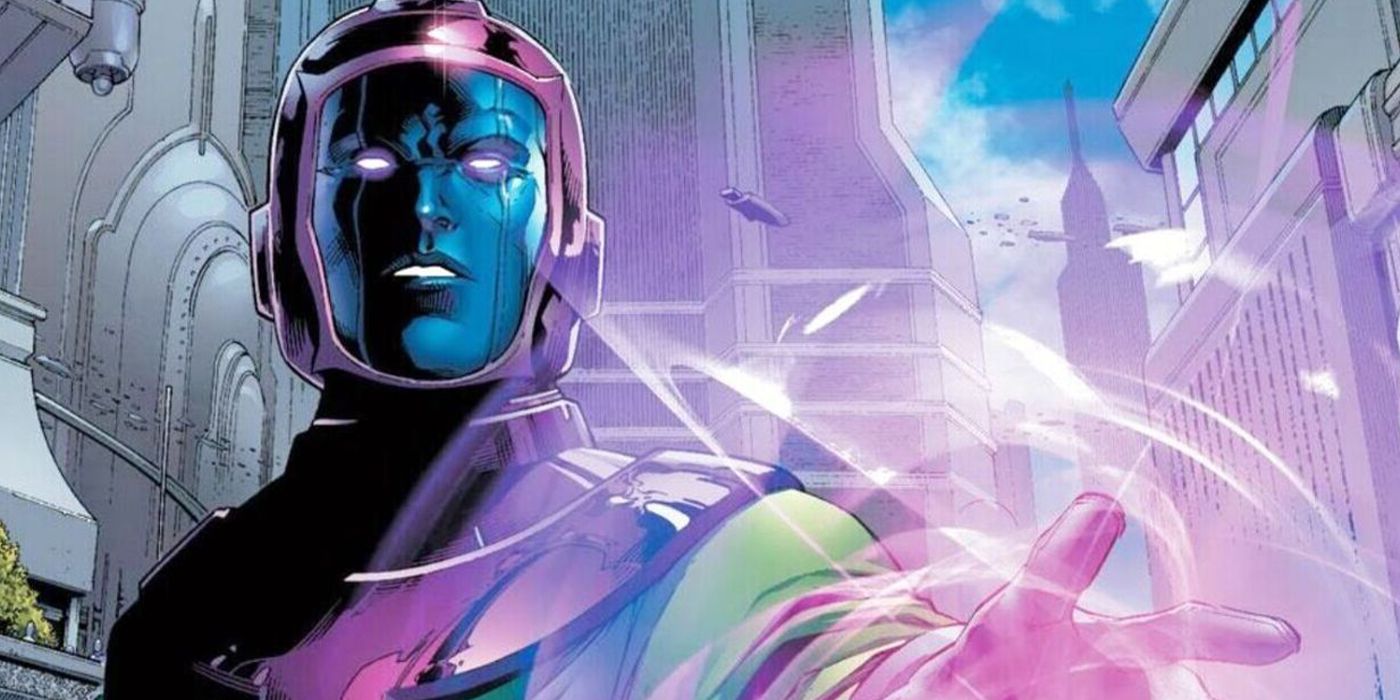 Kang the Conqeuror using his powers in Marvel Comics