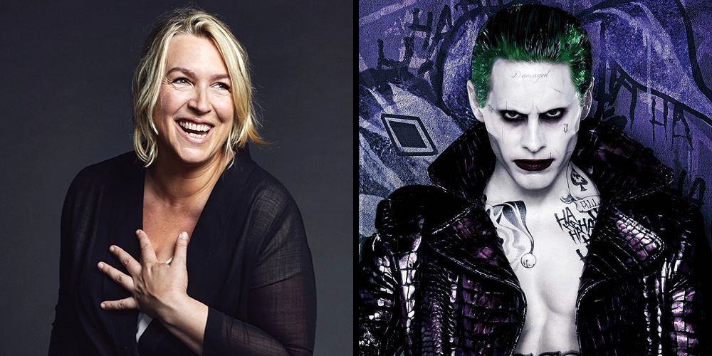 Costume designer Kate Hawley and the Joker on Suicide Squad