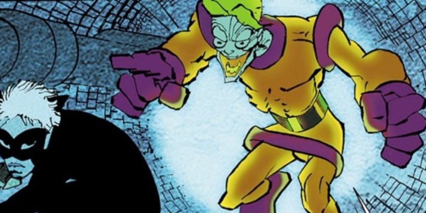 The Joker life menace reveals himself as the former Robin