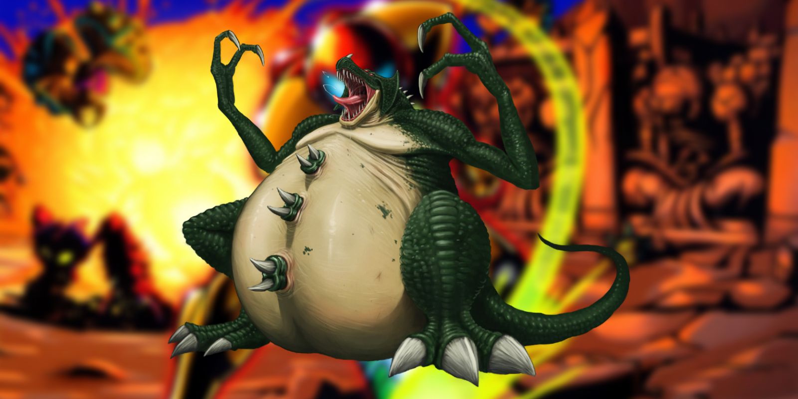 Kraid's first appeared in the original Metroid