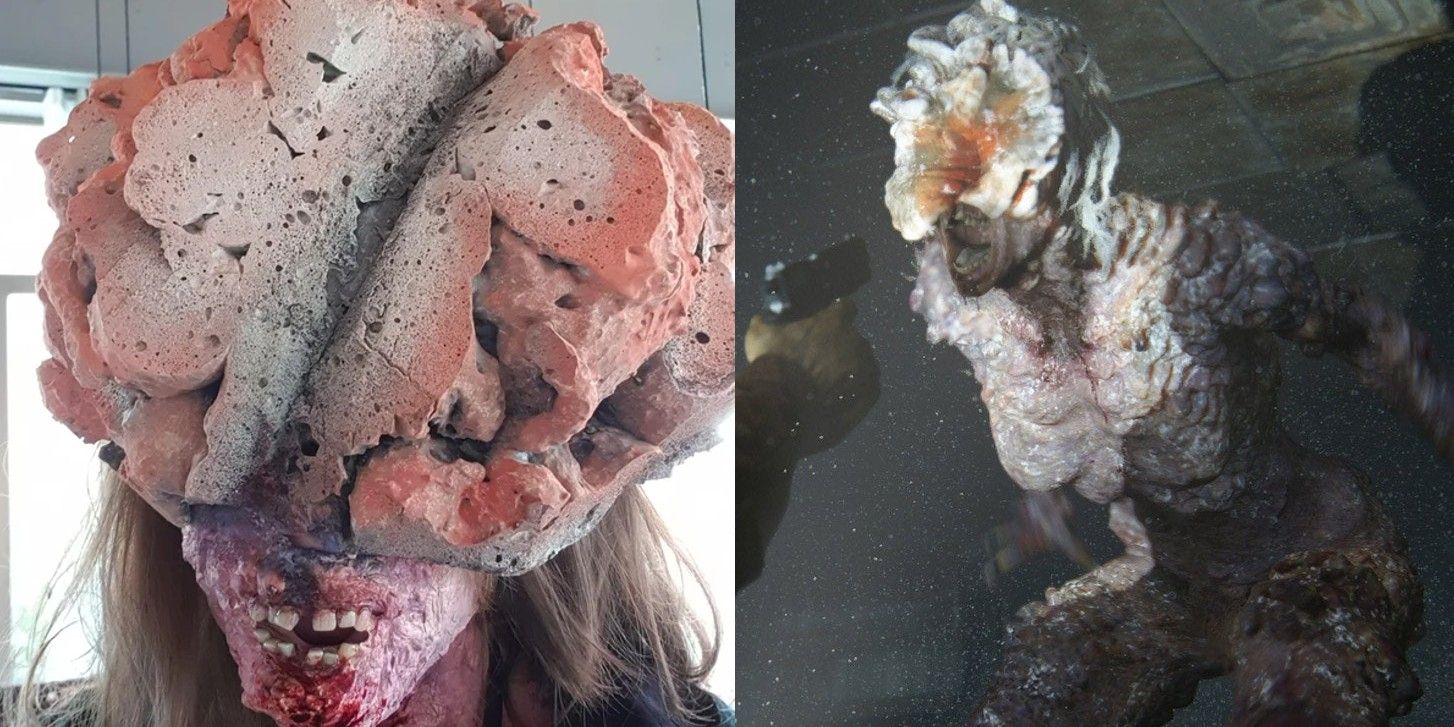 Last Of Us BTS Images Show Terrifying Practical Clicker Costumes