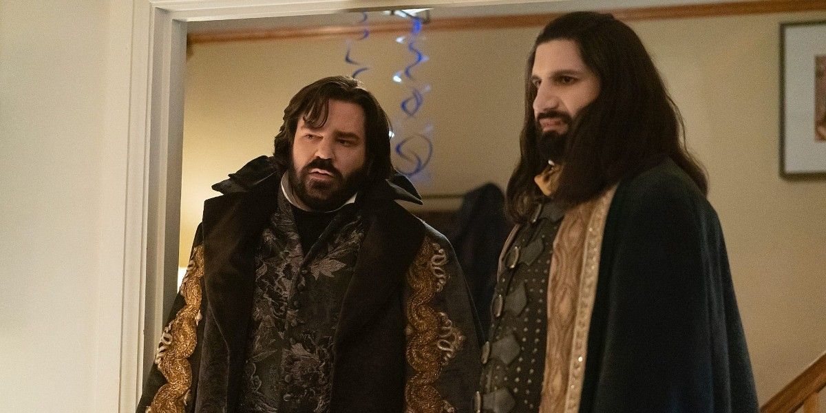 Laszlo and Nandor in What We Do in the Shadows