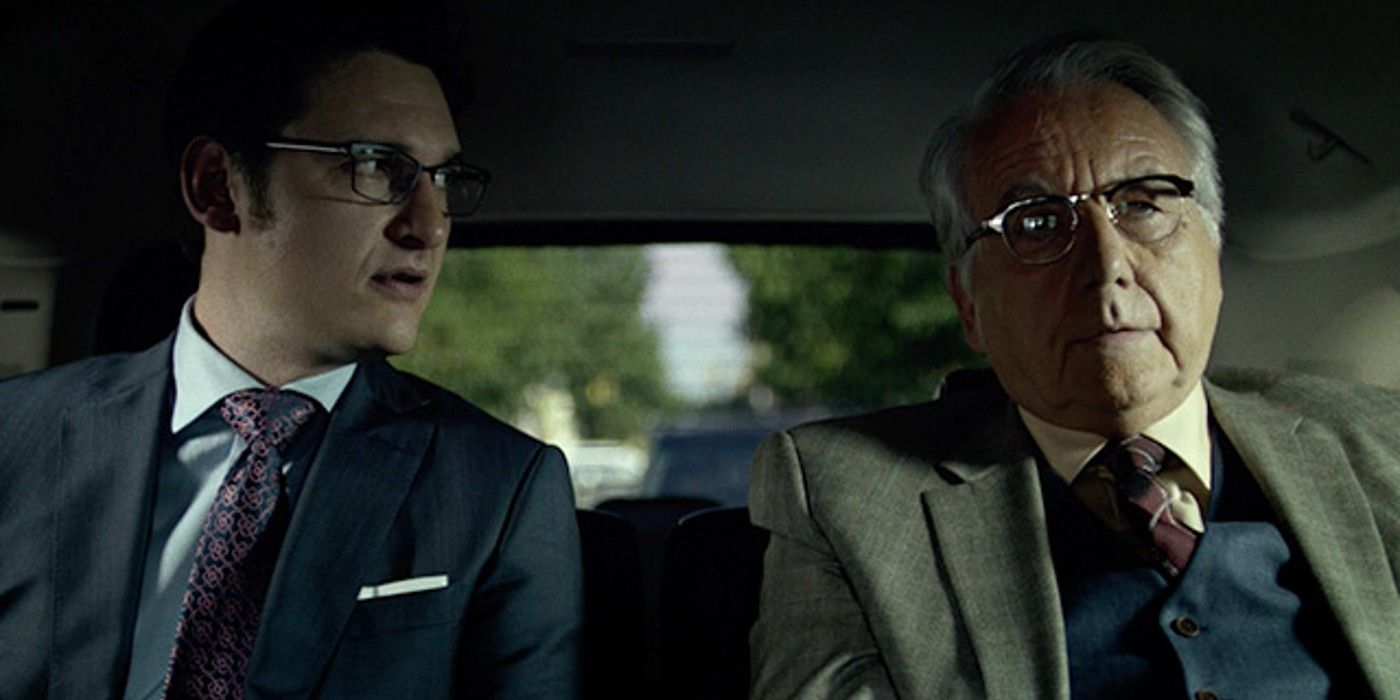 Leland Owlsley sits in a car with Wesley in Daredevil
