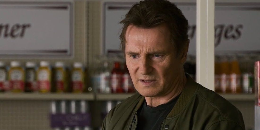 Liam Neeson buys cereal in Ted 2