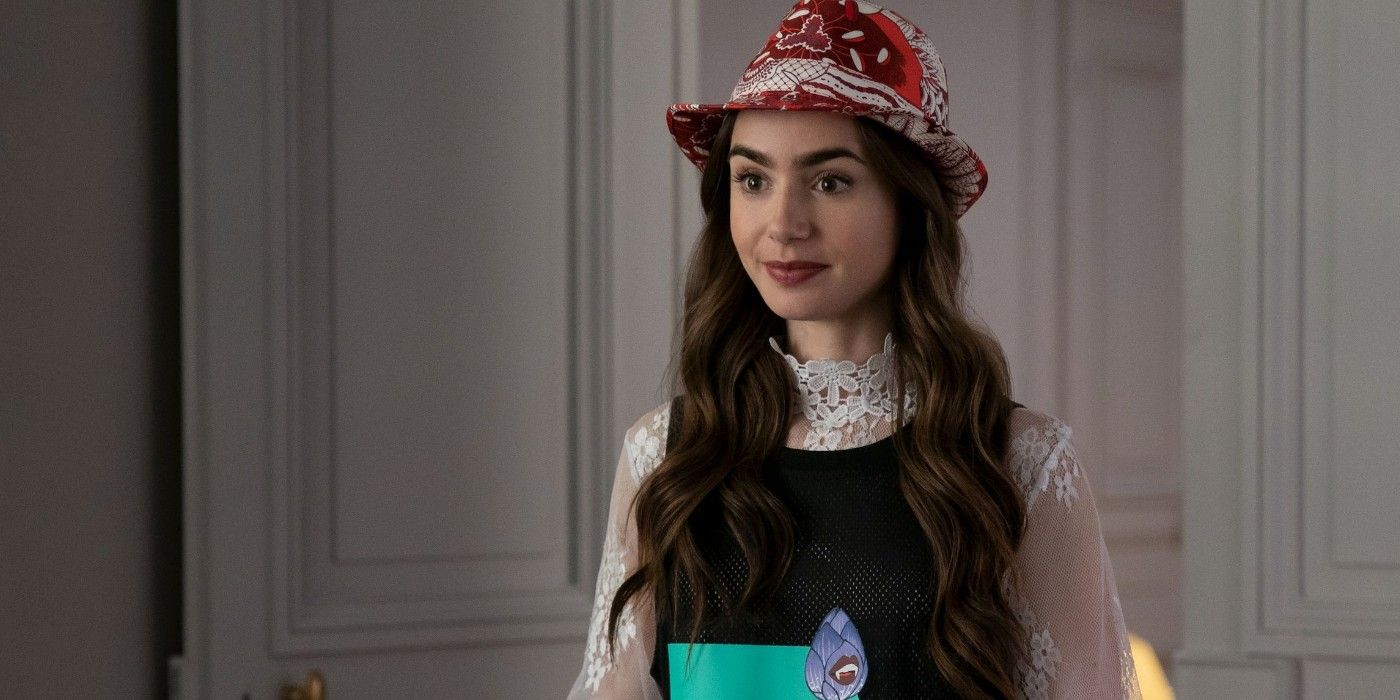 Lily Collins in Emily in Paris Season 1