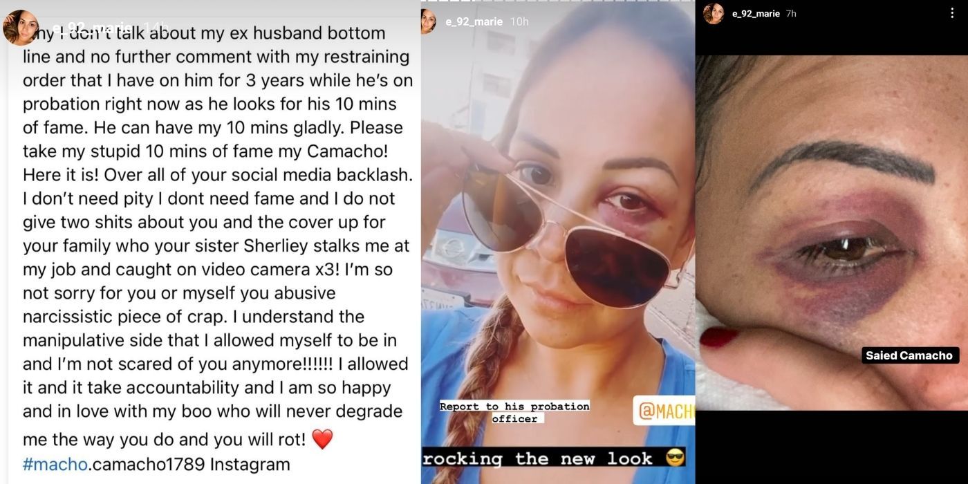 90 Day Fiance's Liz Woods Instagram about domestic abuse