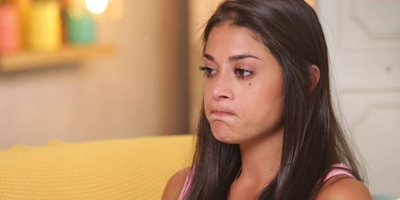 Loren Brovarnik looking sad in 90 Day Fiancé