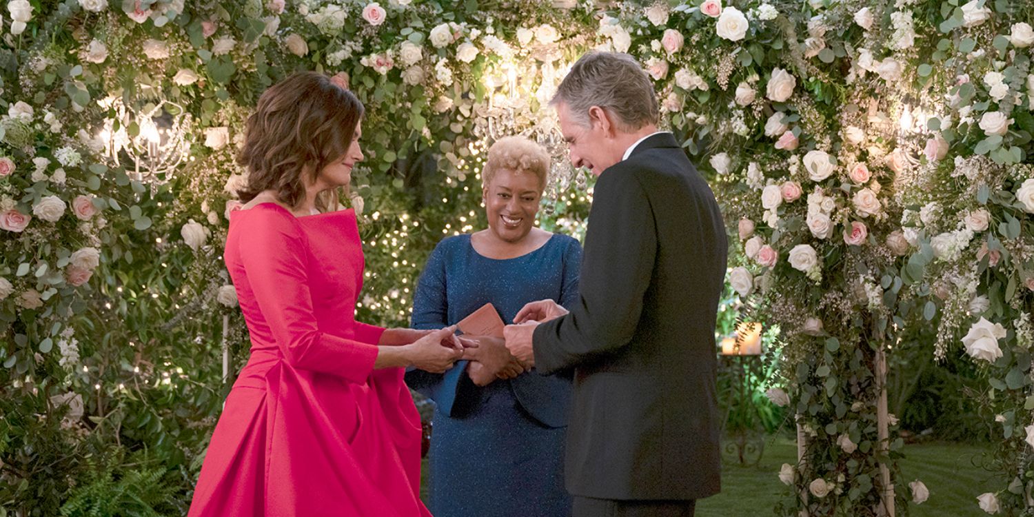 Loretta officiates while Rita and Dwayne get married in the NCIS New Orleans series finale