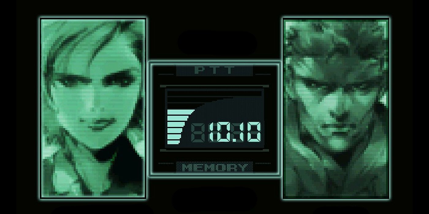 Snake talks to Meryl in Metal Gear Solid