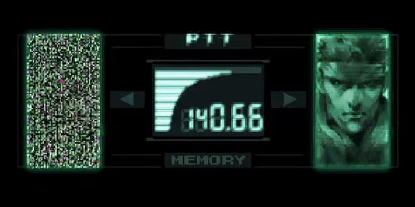 A shot of the Codec frequency in Metal Gear Solid: Integral