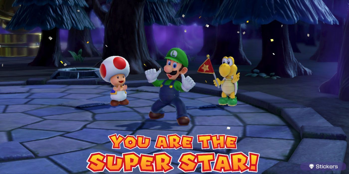 Mario Party Superstars Luigi Wins Toad Koopa Trooper