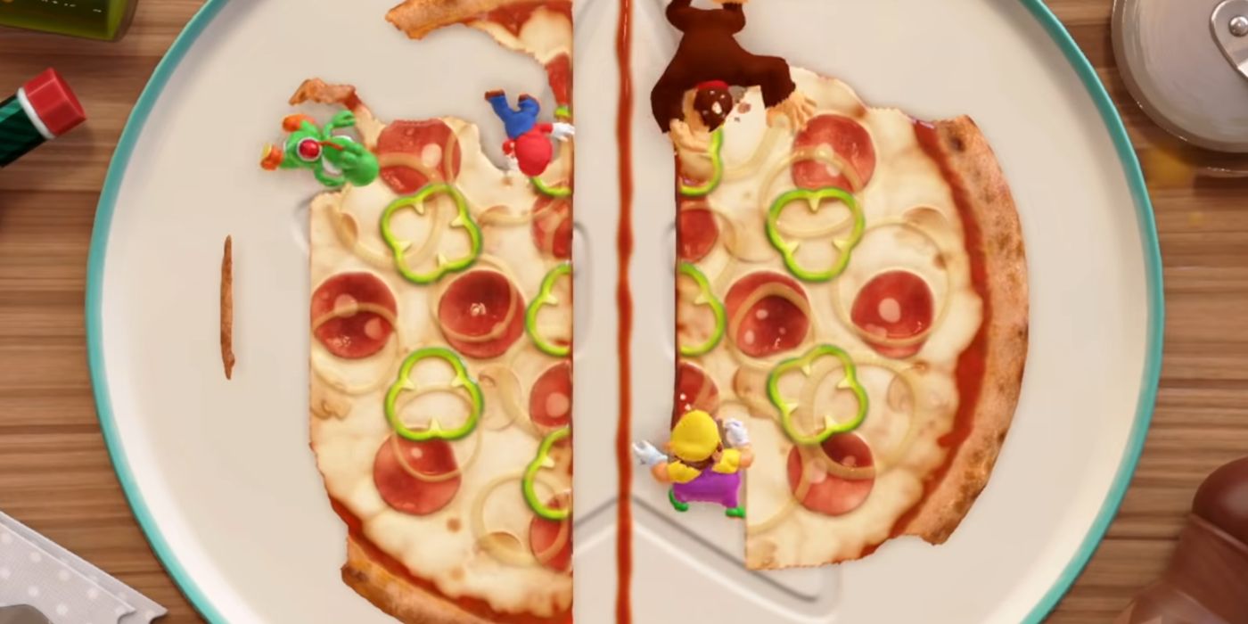 Mario Party Superstars Minigames Trailers Pizza