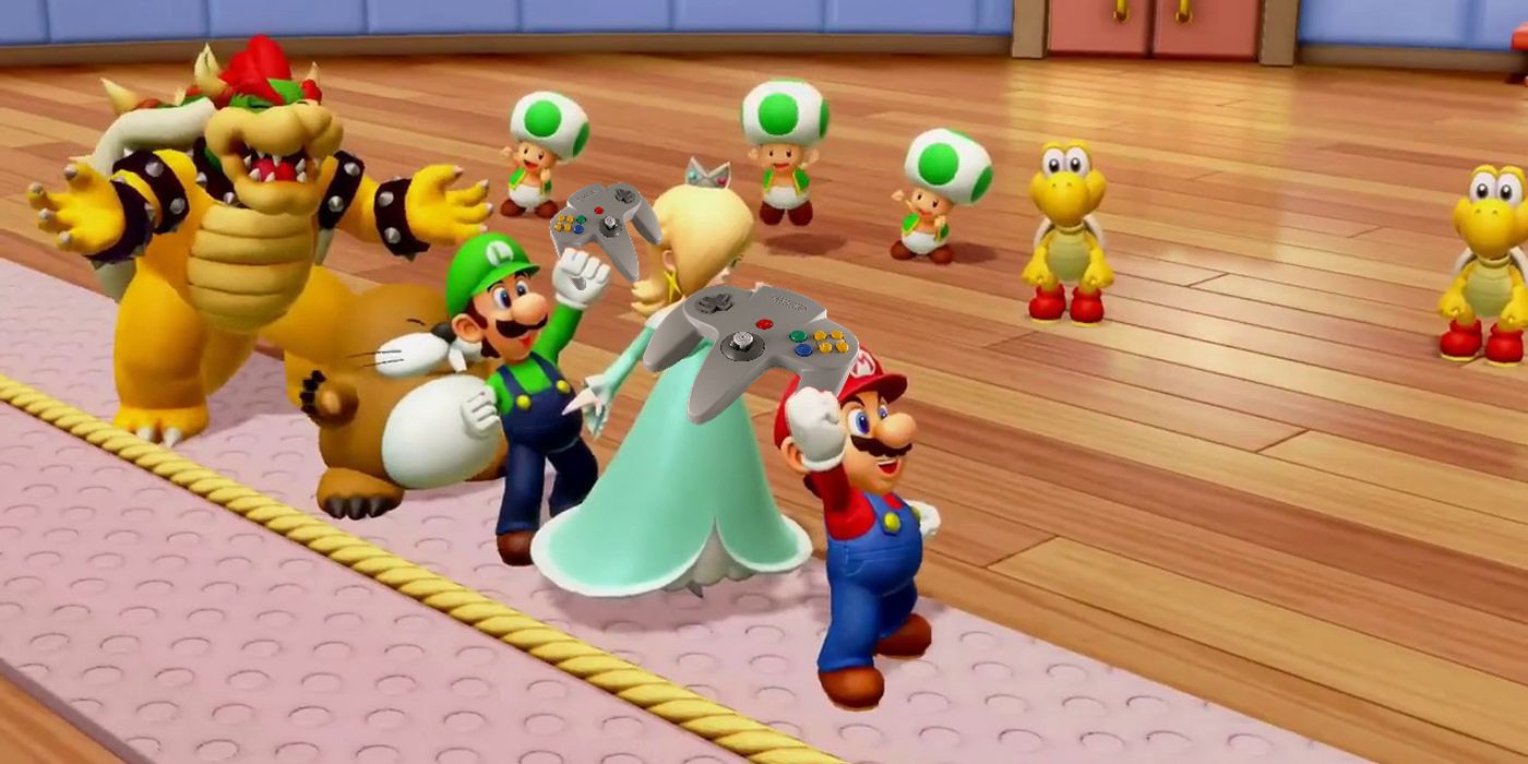 Mario Party Superstars Tug War Nintendo Warning Minigame