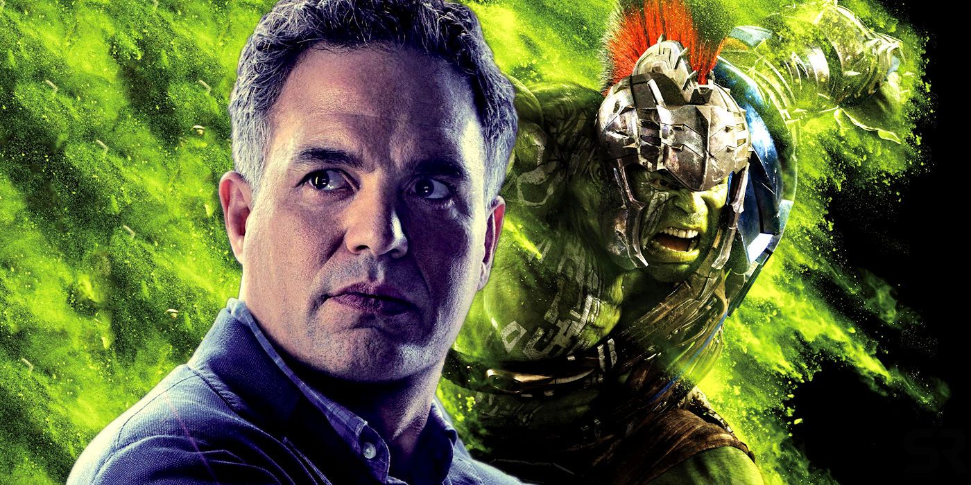 Mark Ruffalo as Bruce Banner and Hulk from Thor Ragnarok