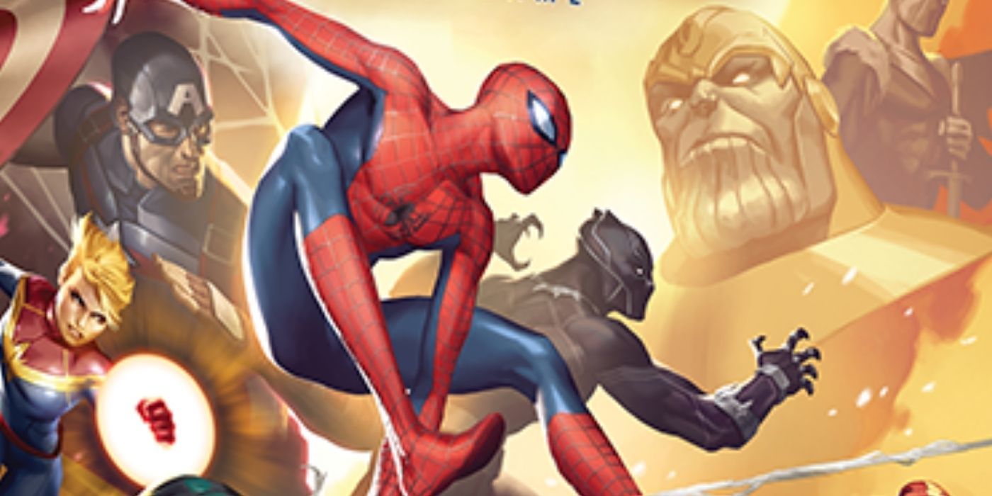 Spider-Man on the cover of Marvel Champions