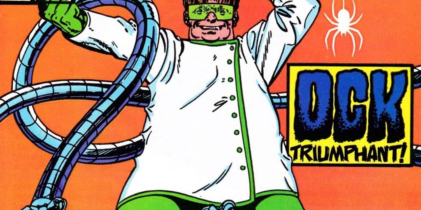 Doc Ock celebrates his victory
