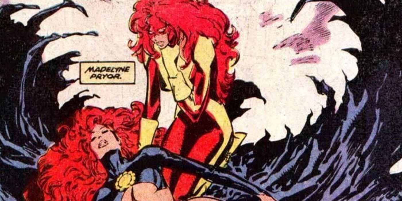 Jean Grey no llora nada más que el cuerpo de Madeline Pryor en los cómics de X-Men