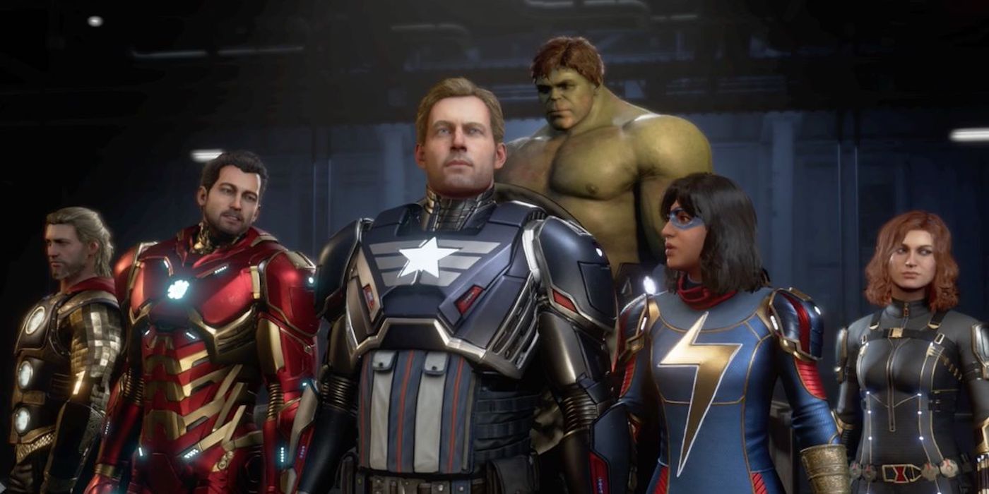 Marvel's Avengers features a large cast of heroes