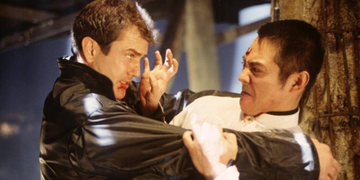 Mel Gibson and Jet Li in Lethal Weapon 4 pic