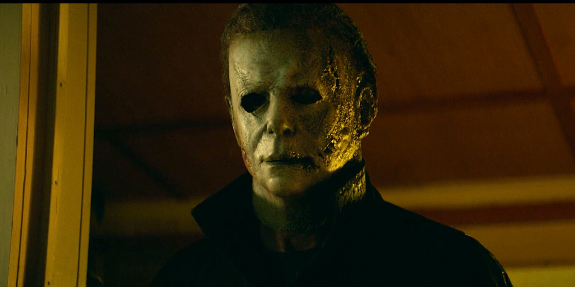 Michael Myers in his Mask from Halloween Kills.