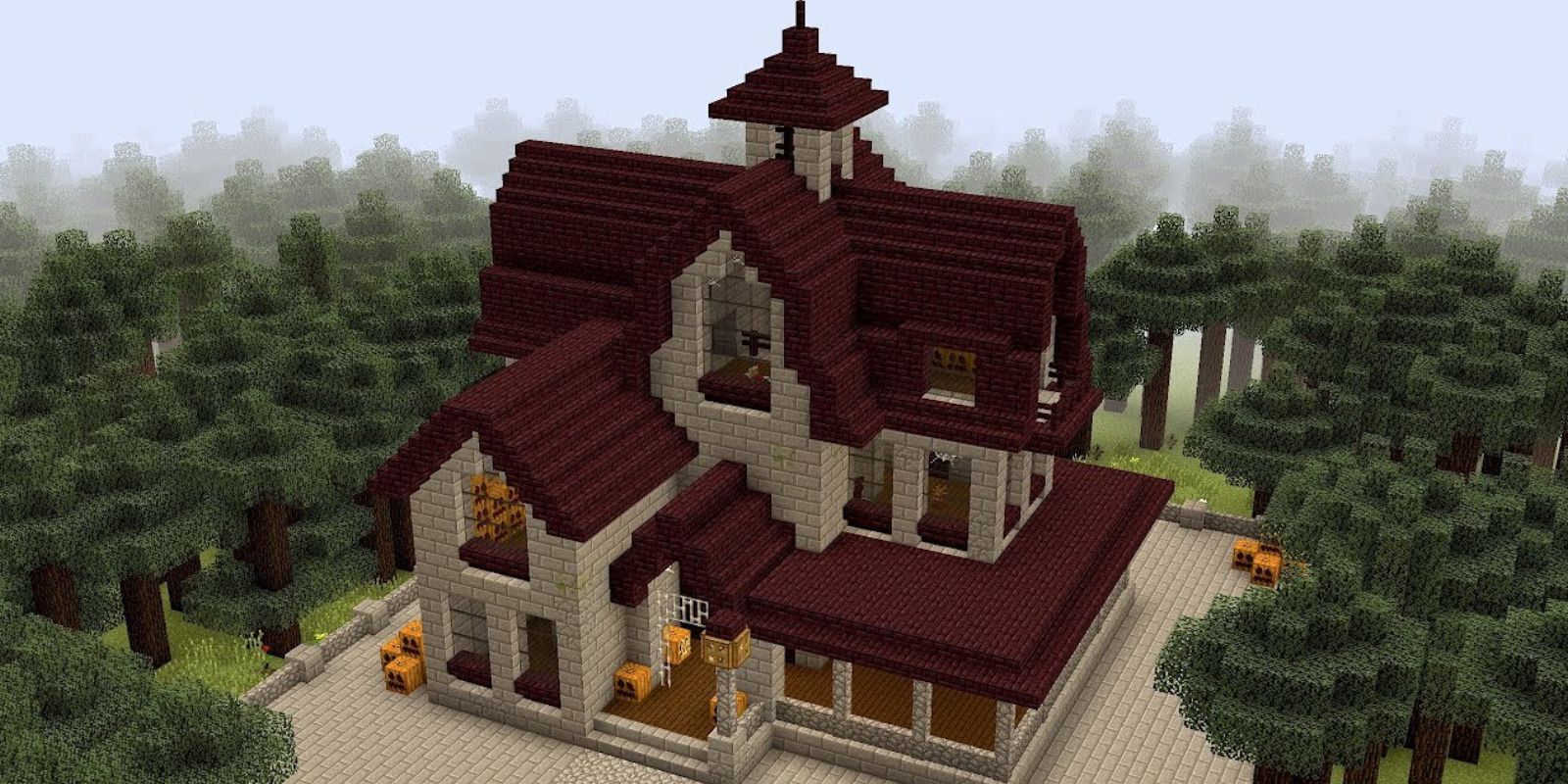 Minecraft Build Ideas For Haunted Houses Nether