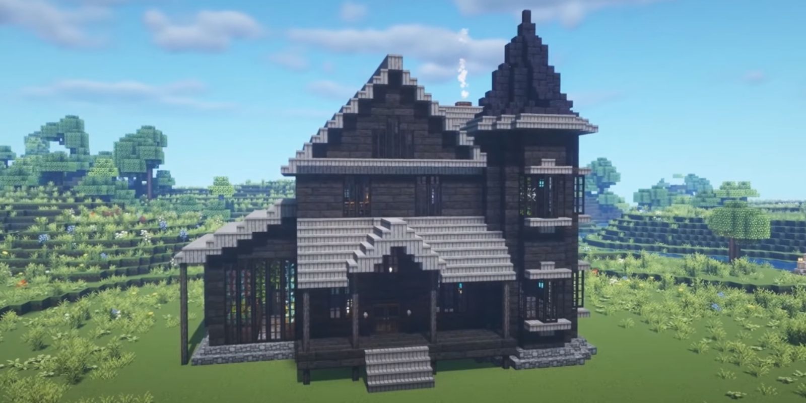 Minecraft Build Ideas For Haunted Houses Witch