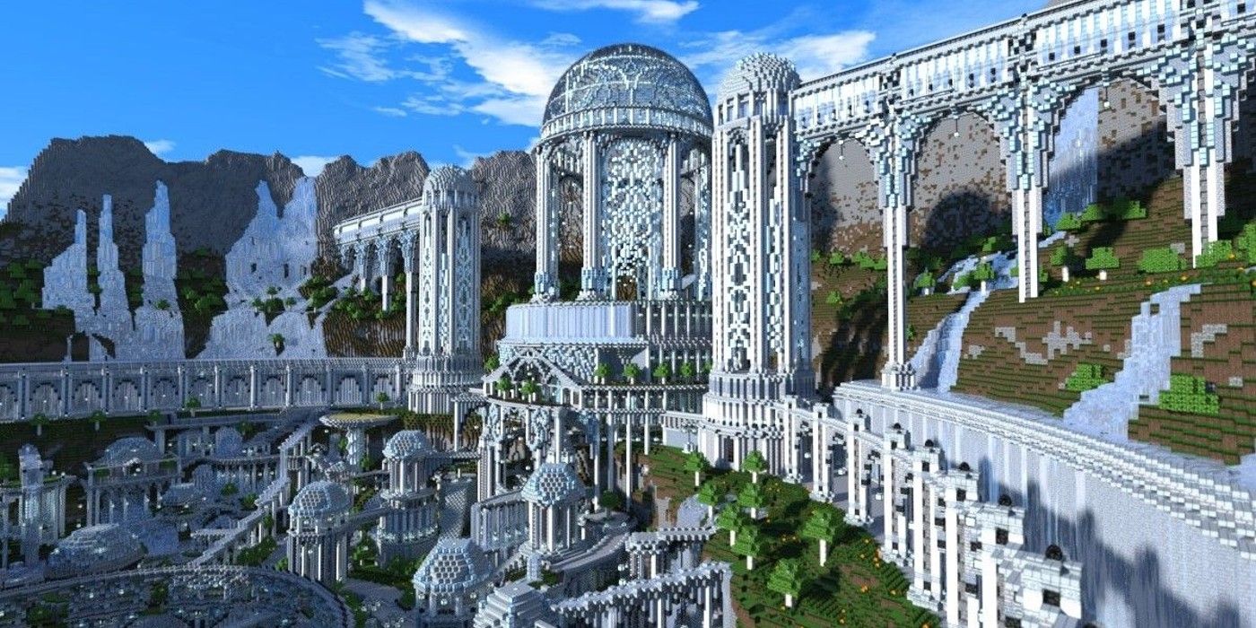 The Lord of the Rings in Minecraft: Celebrating 10 years of building! ,  middle earth in minecraft 