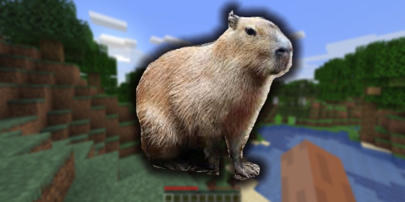 Capybara in Minecraft