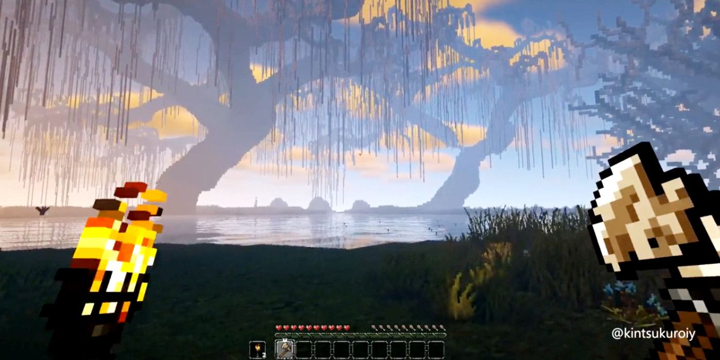 Giant Trees in Minecraft mod video